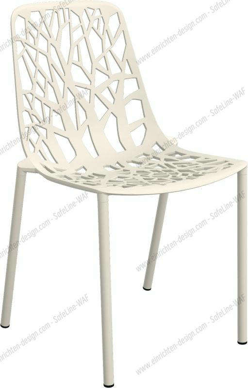 Forest Outdoor Chair Fast creamy white